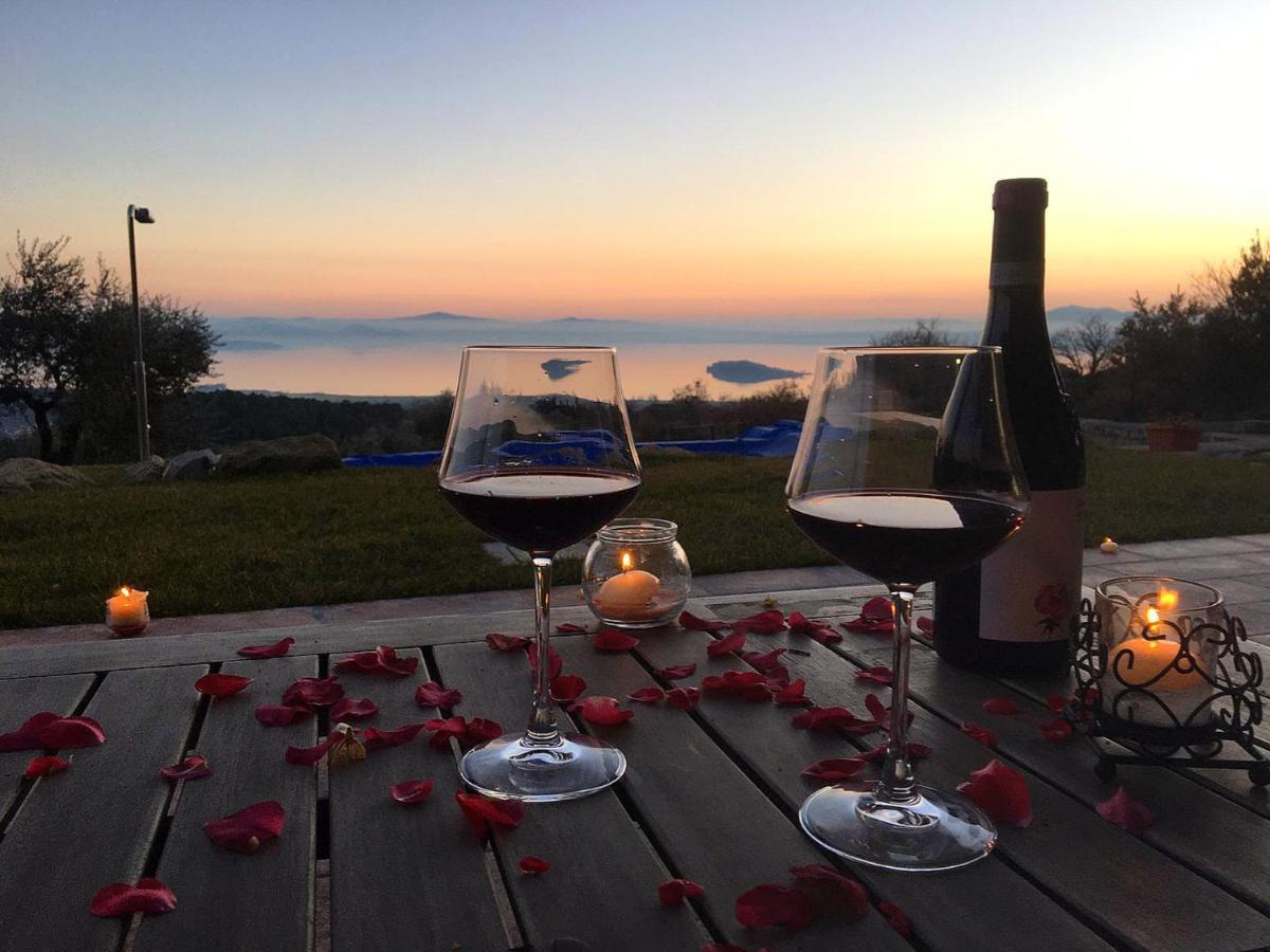 Di Colle In Colle - Country House With Private Pool Tuoro sul Trasimeno Exterior photo
