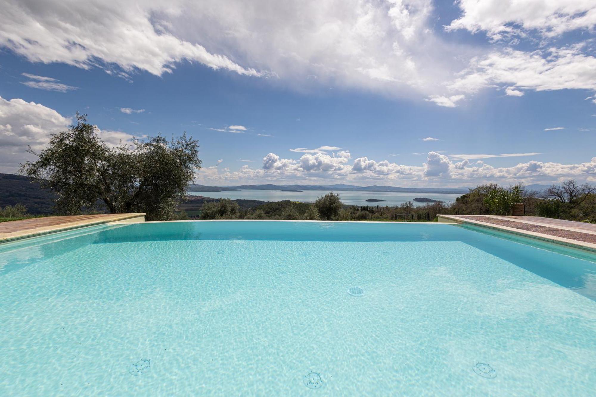 Di Colle In Colle - Country House With Private Pool Villa Tuoro sul Trasimeno Exterior photo