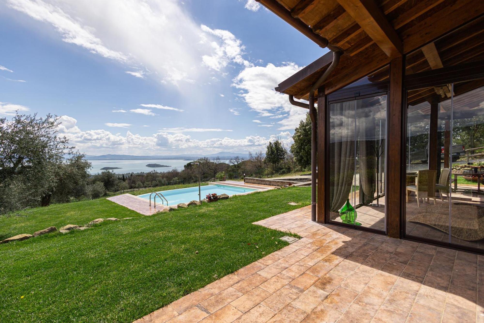 Di Colle In Colle - Country House With Private Pool Tuoro sul Trasimeno Exterior photo