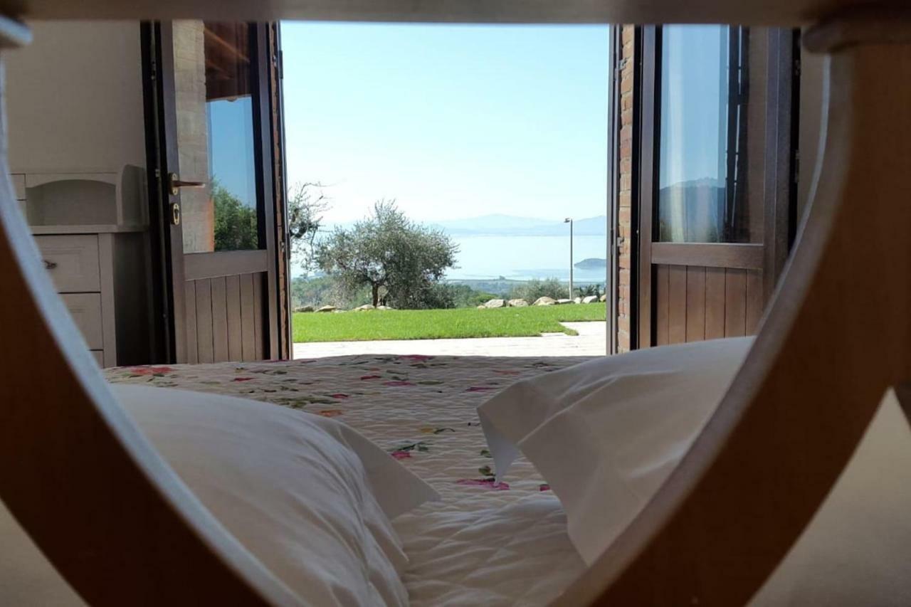 Di Colle In Colle - Country House With Private Pool Tuoro sul Trasimeno Exterior photo